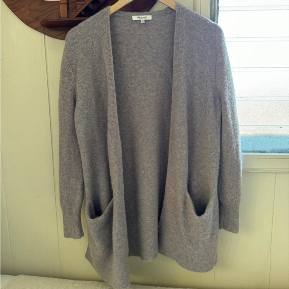 Madewell Grey Merino Wool & Alpaca Cardigan • Size: XS - Picture 5 of 8
